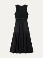 The Anytime Little Black Bra Dress with Pockets