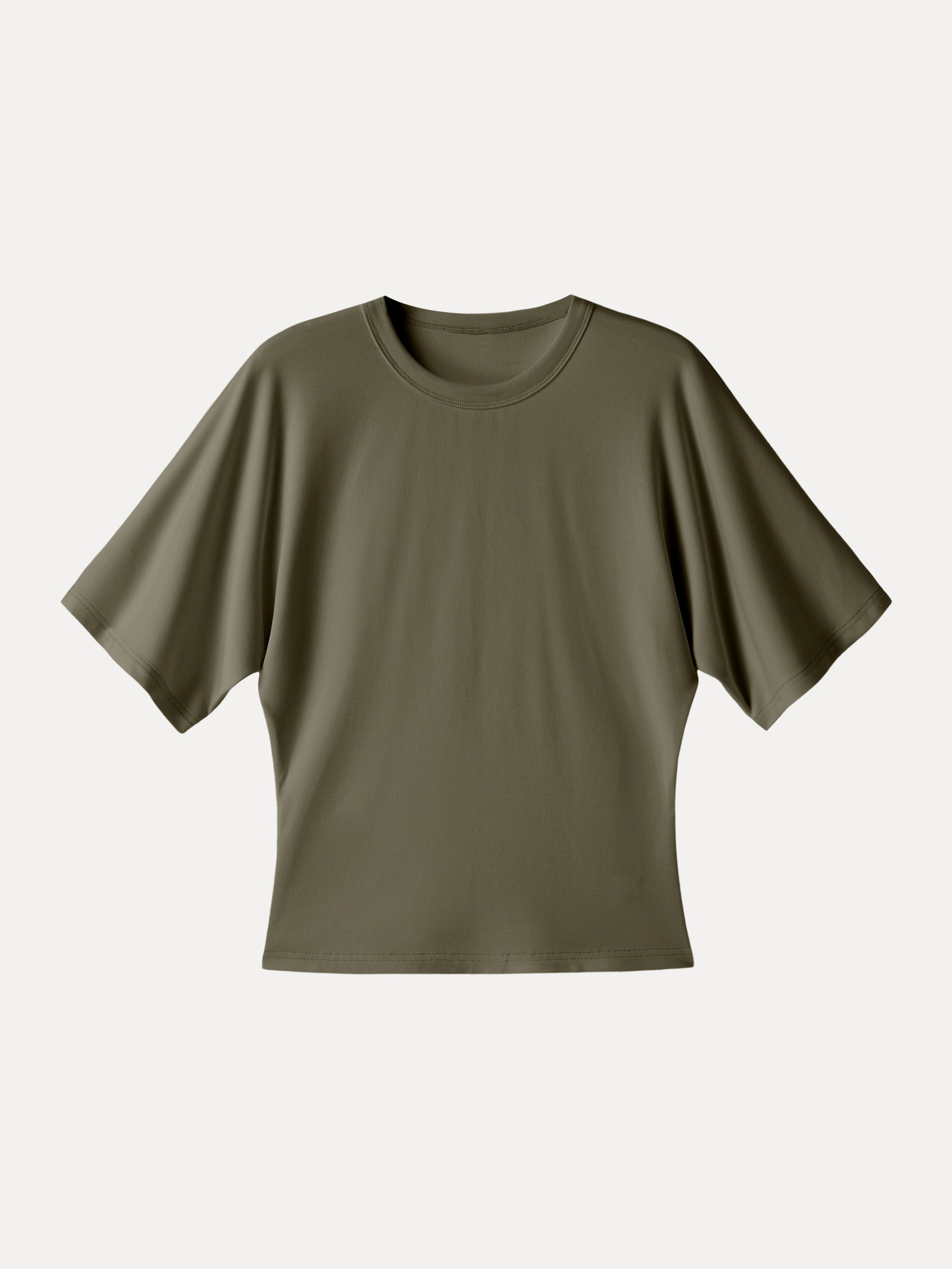 Elevated Cotton-Blend Essential Tee