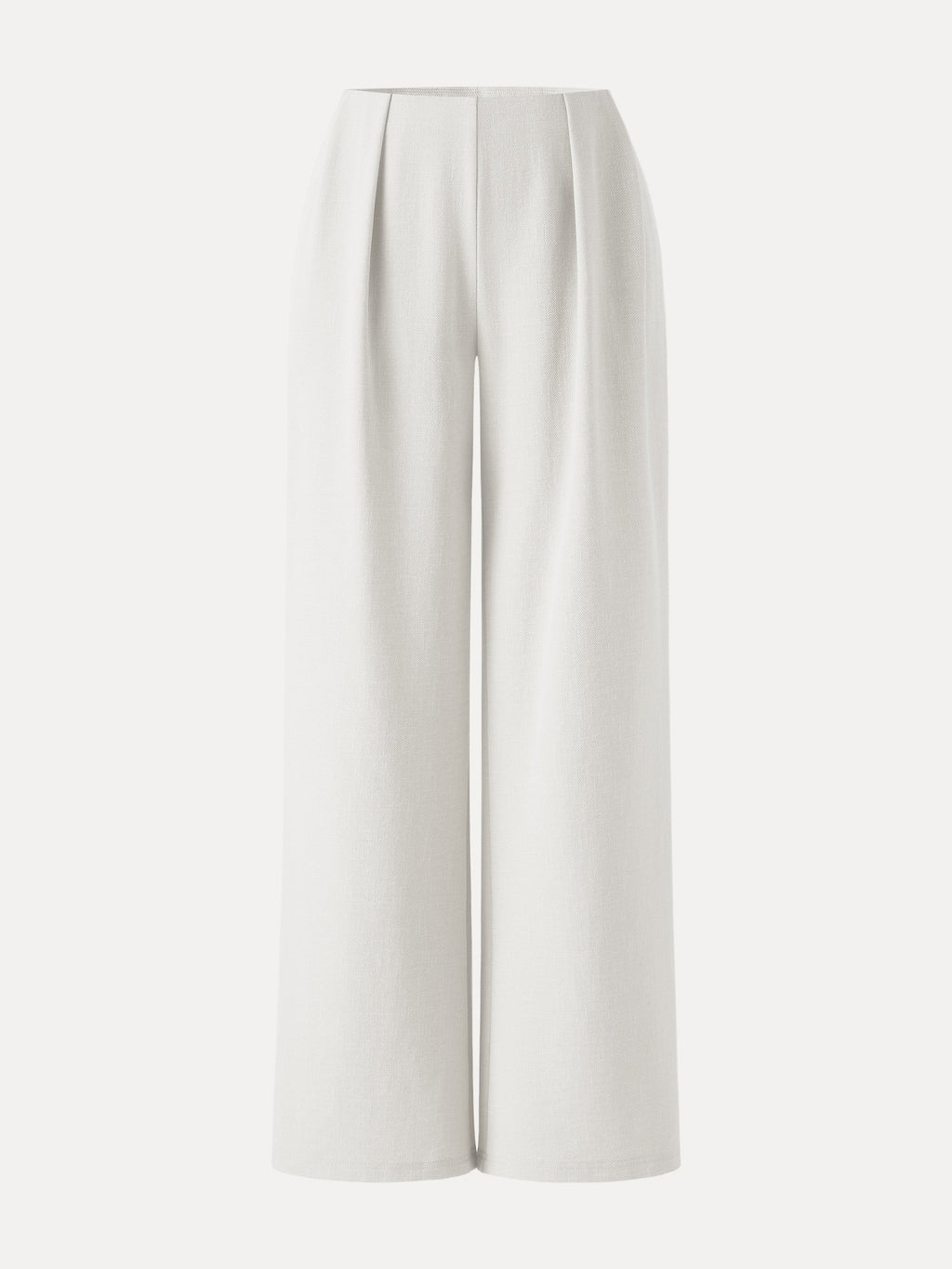 Airy Stretch Linen Wide Flare Pant with Pockets