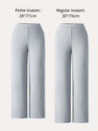 Sandwashed Modal Breathable Straight Leg Pull-on Travel Pant