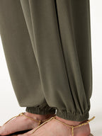 Sandwashed Modal Ultra-Soft High Rise Balloon Pants with Pockets
