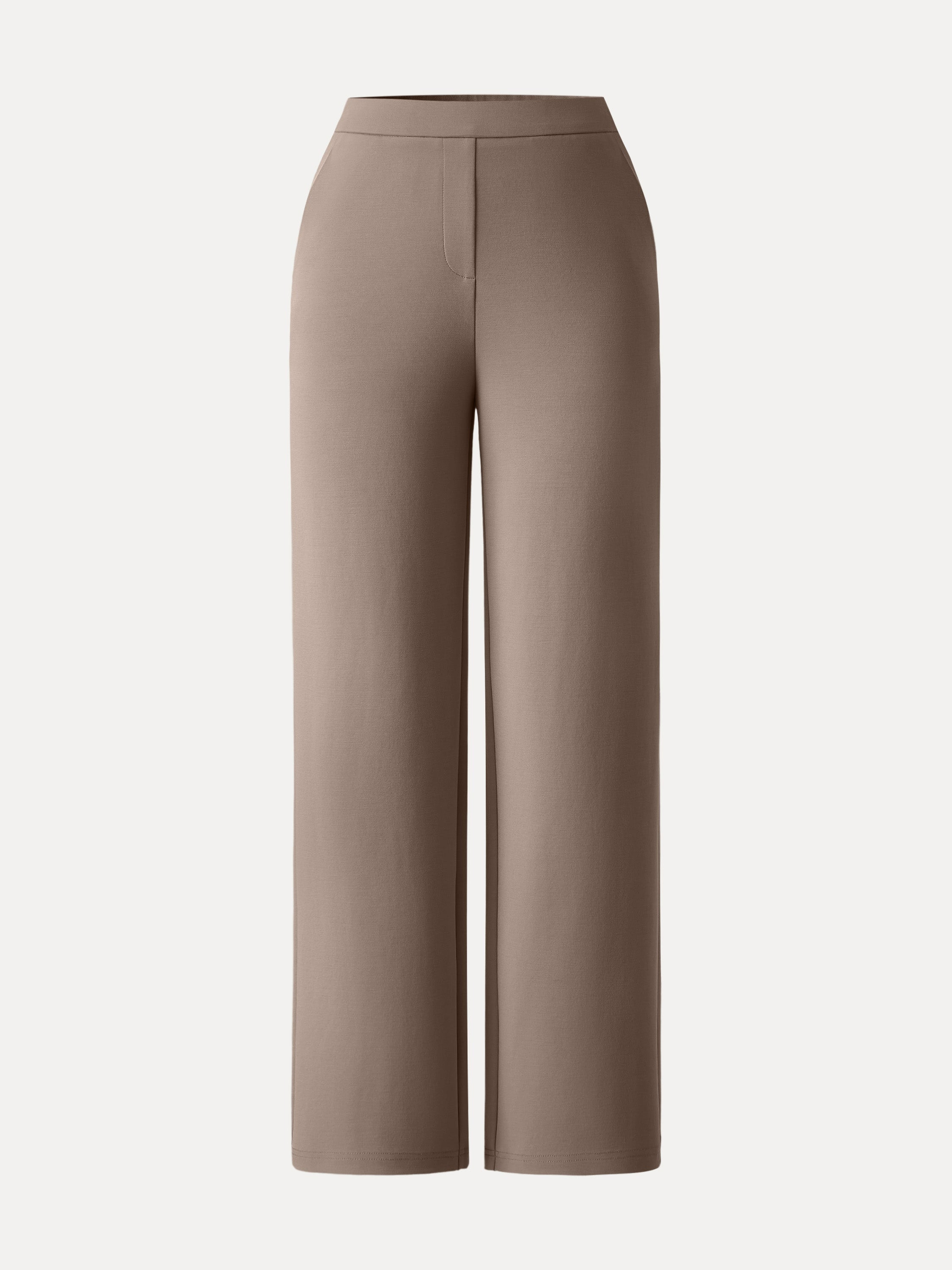 Sandwashed Modal Breathable Straight Leg Pull-on Travel Pant
