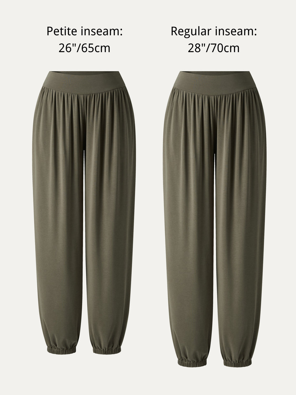 Sandwashed Modal Ultra-Soft High Rise Balloon Pants with Pockets