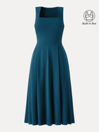 The Anytime Little Black Bra Dress with Pockets