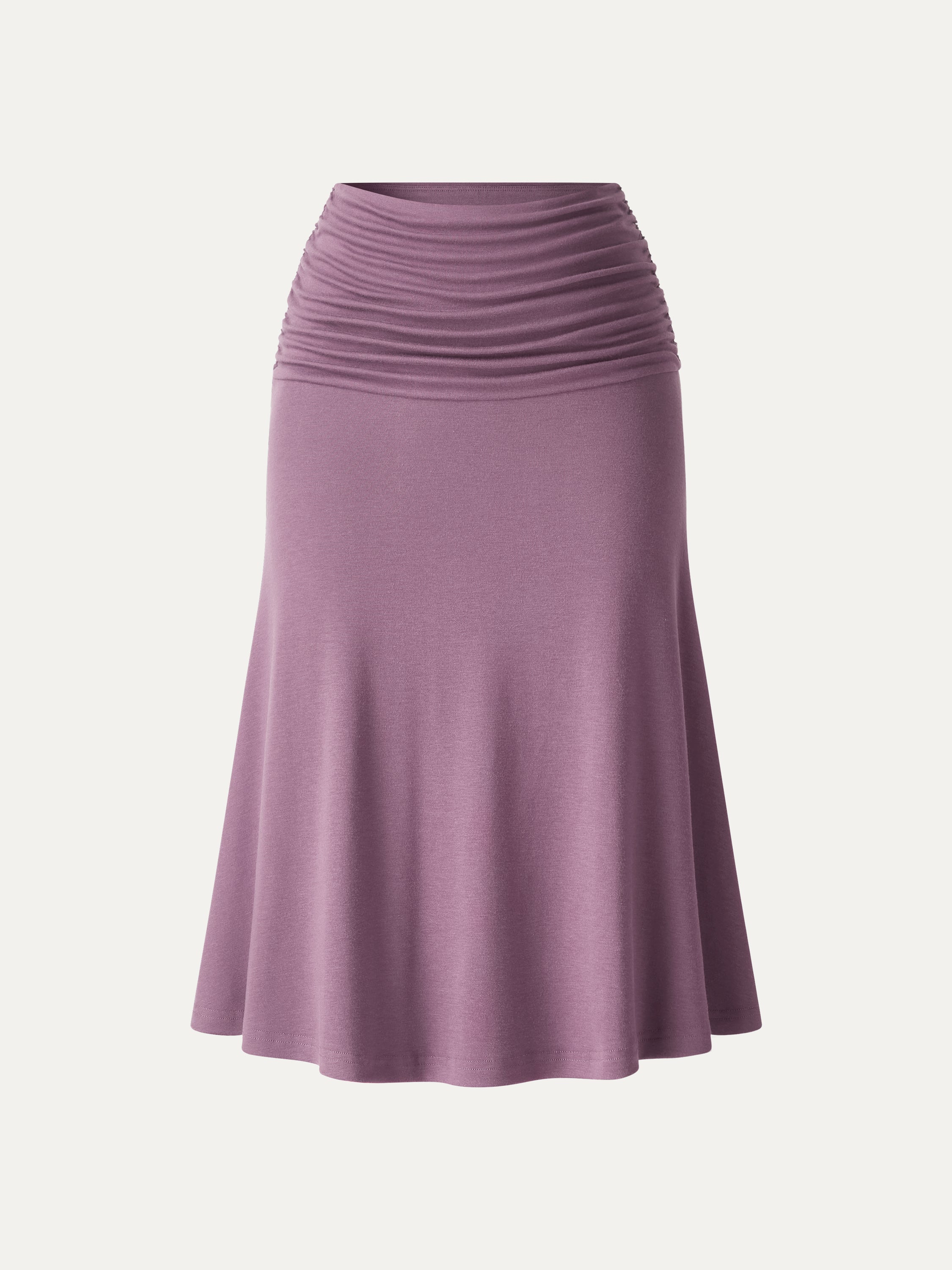 CoolTouch Ruched Midi Mermaid Skirt
