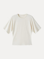 Elevated Cotton-Blend Essential Tee