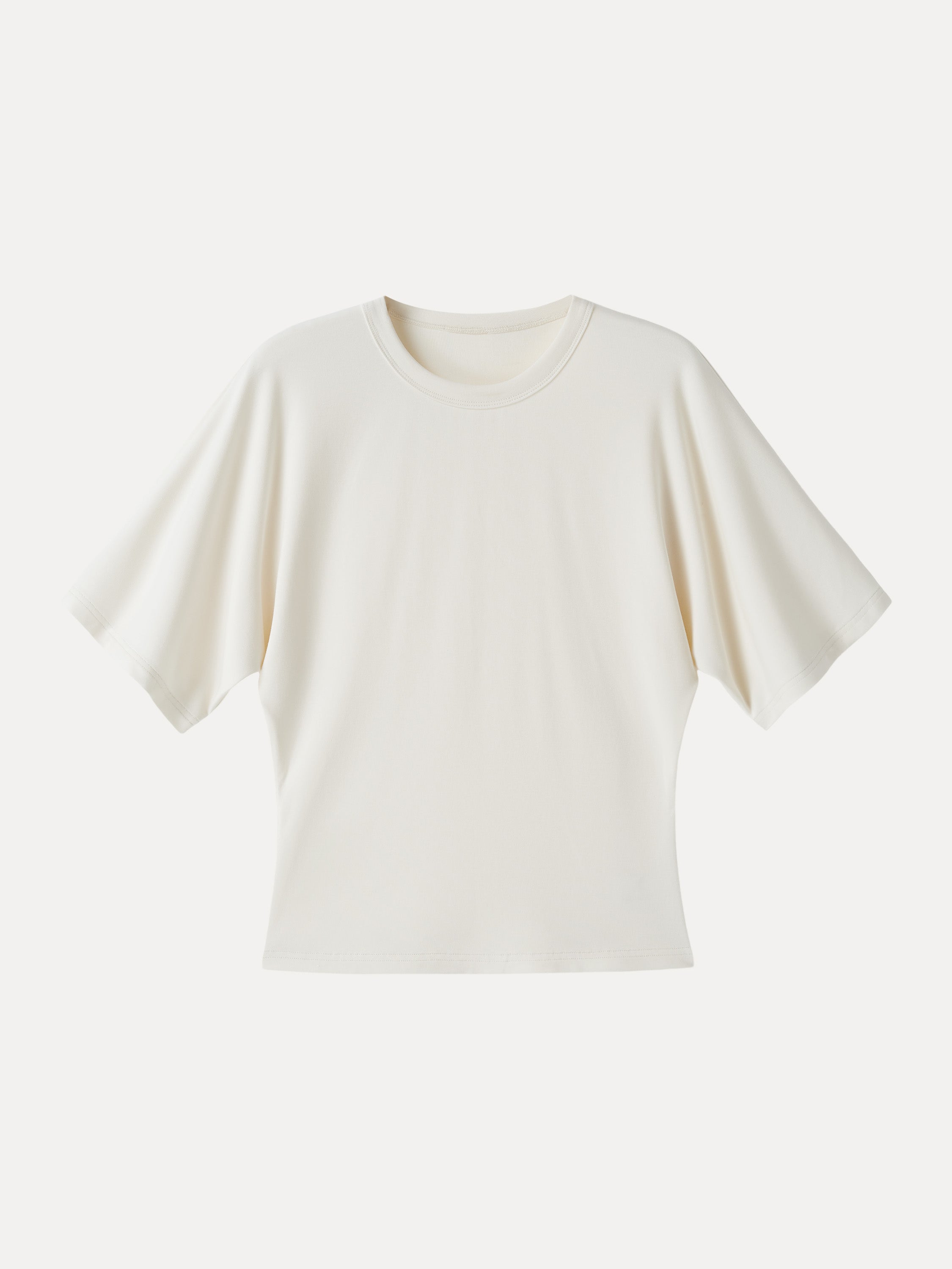Elevated Cotton-Blend Essential Tee