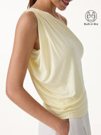 One Shoulder Cropped Bra Top
