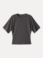 Elevated Cotton-Blend Essential Tee