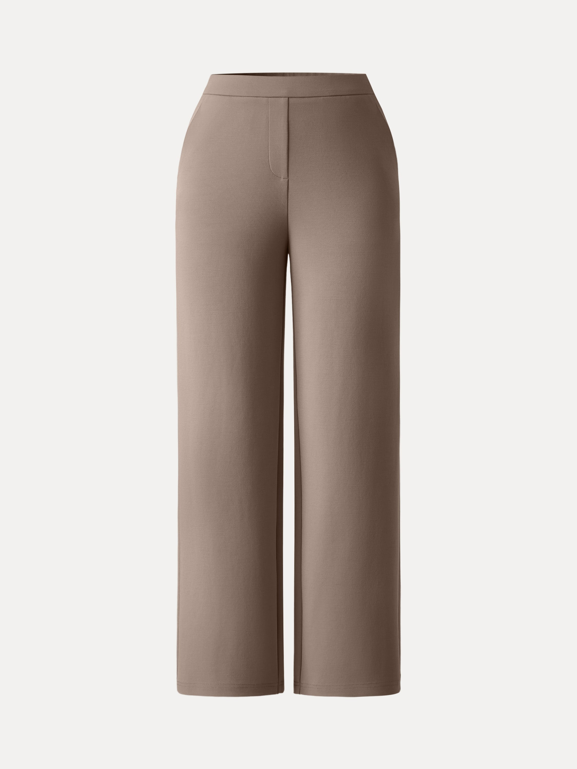 Sandwashed Modal Breathable Straight Leg Pull-on Travel Pant