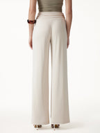 Mid-Rise Relaxed Wide-Leg Lounge Pants