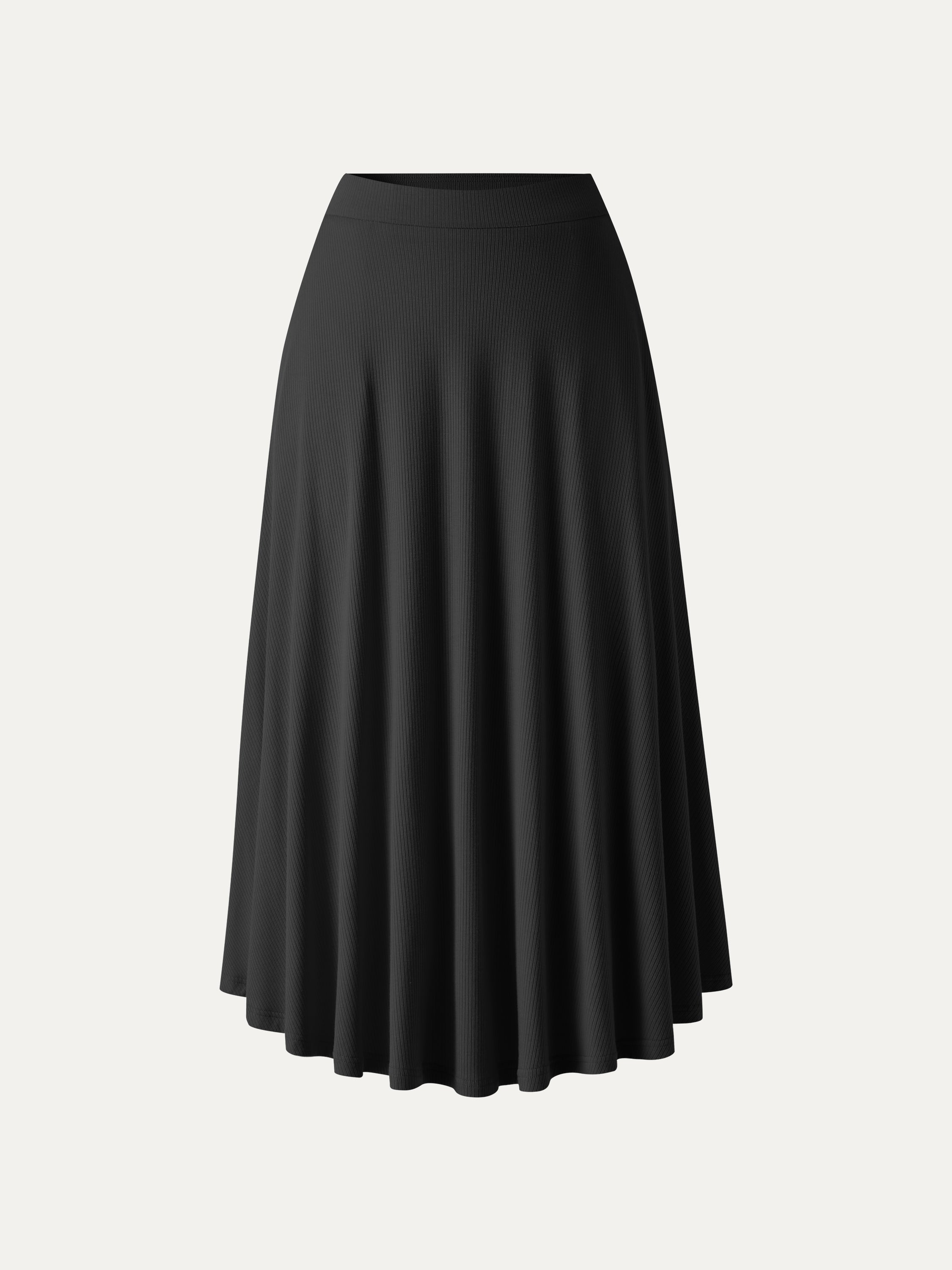 CoolTouch Midi Circle Flare Skirt with Pockets