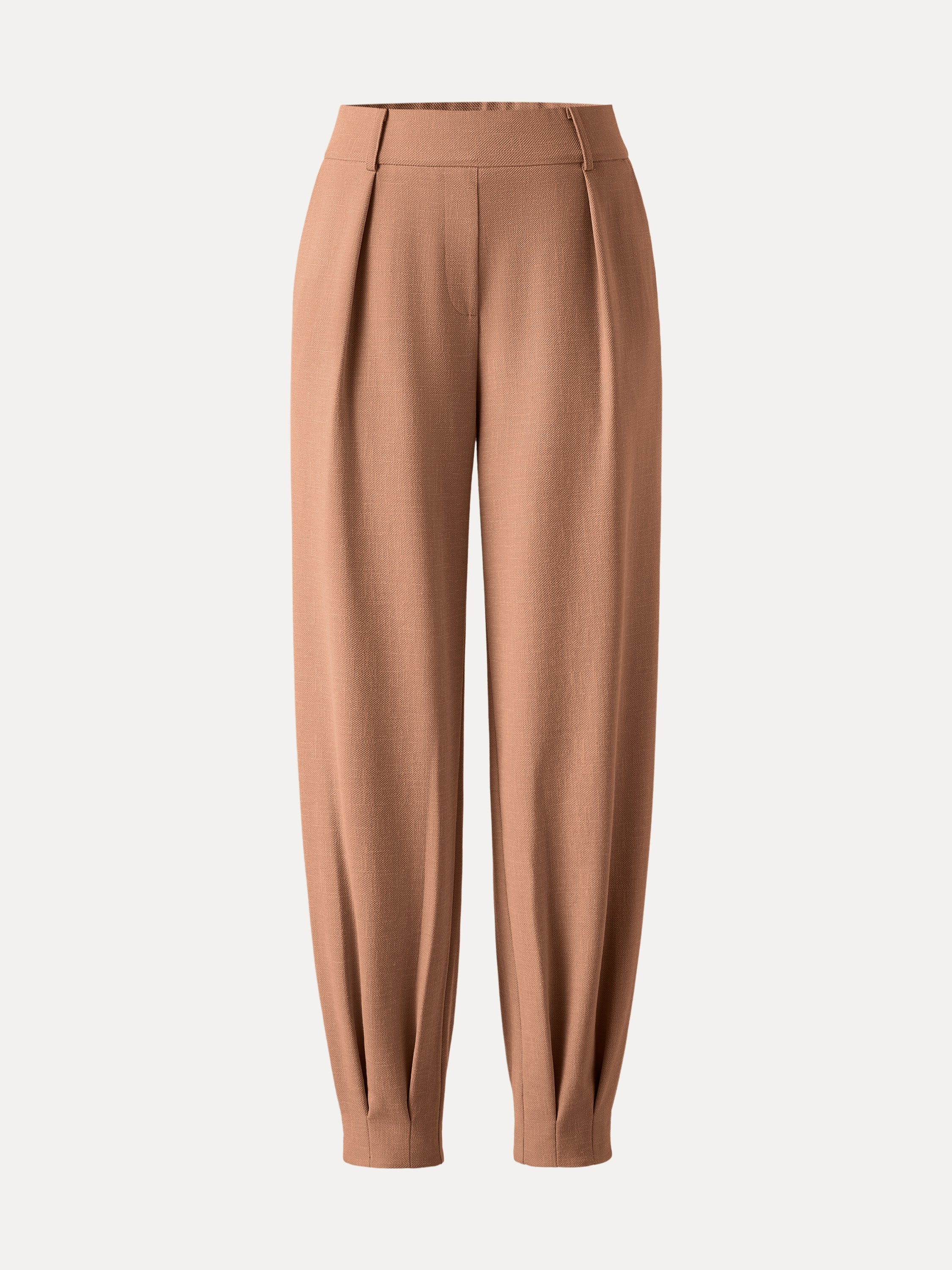 Stretch Linen-Like Wrinkle-Resistant Tapered Pant