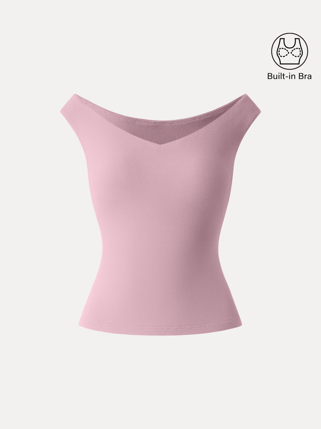 Essential V-neck New Airy Bra Top