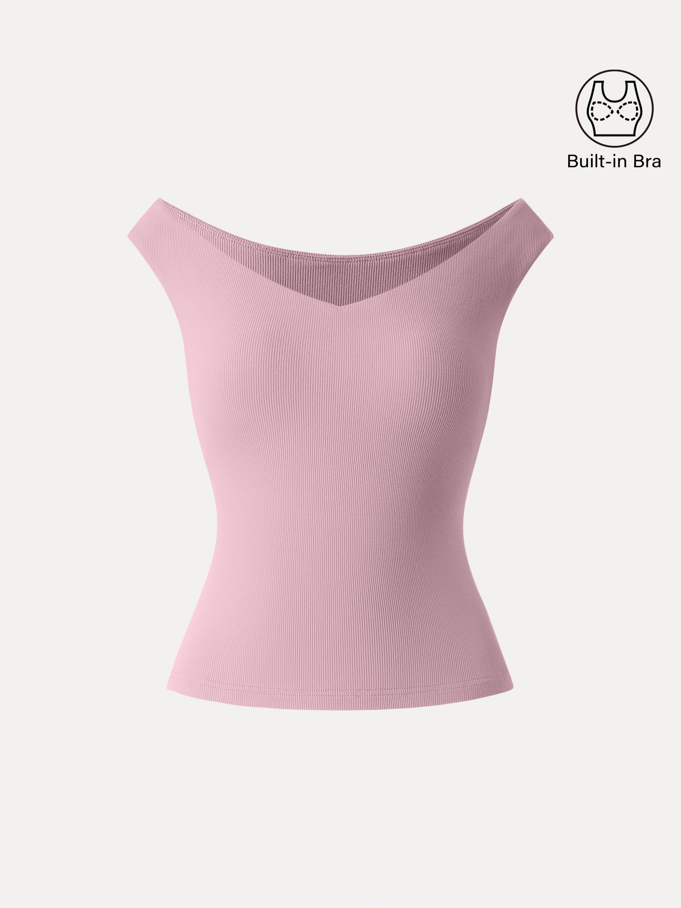 Essential V-neck New Airy Bra Top