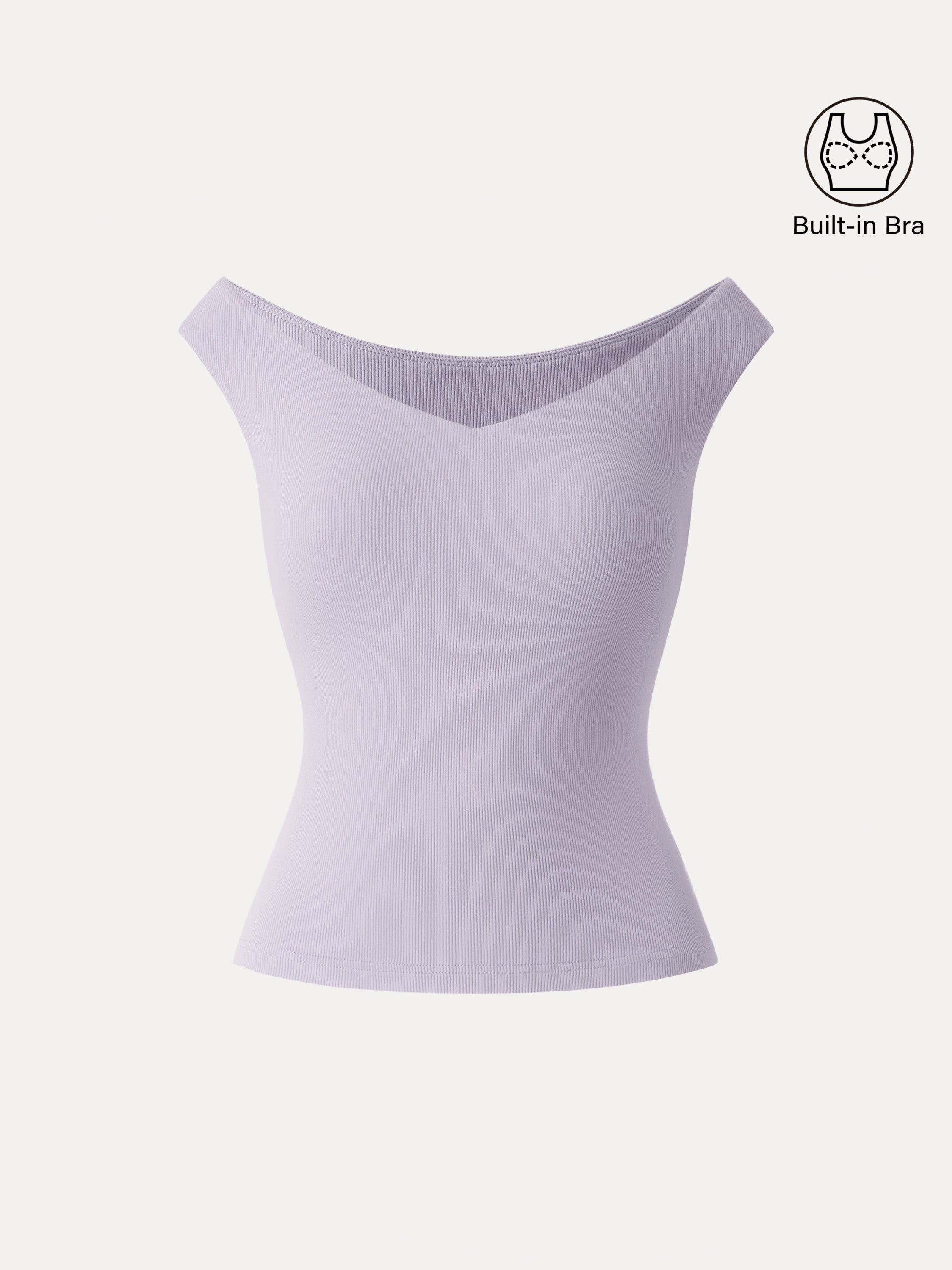 Essential V-neck New Airy Bra Top