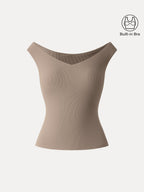 Essential V-neck New Airy Bra Top