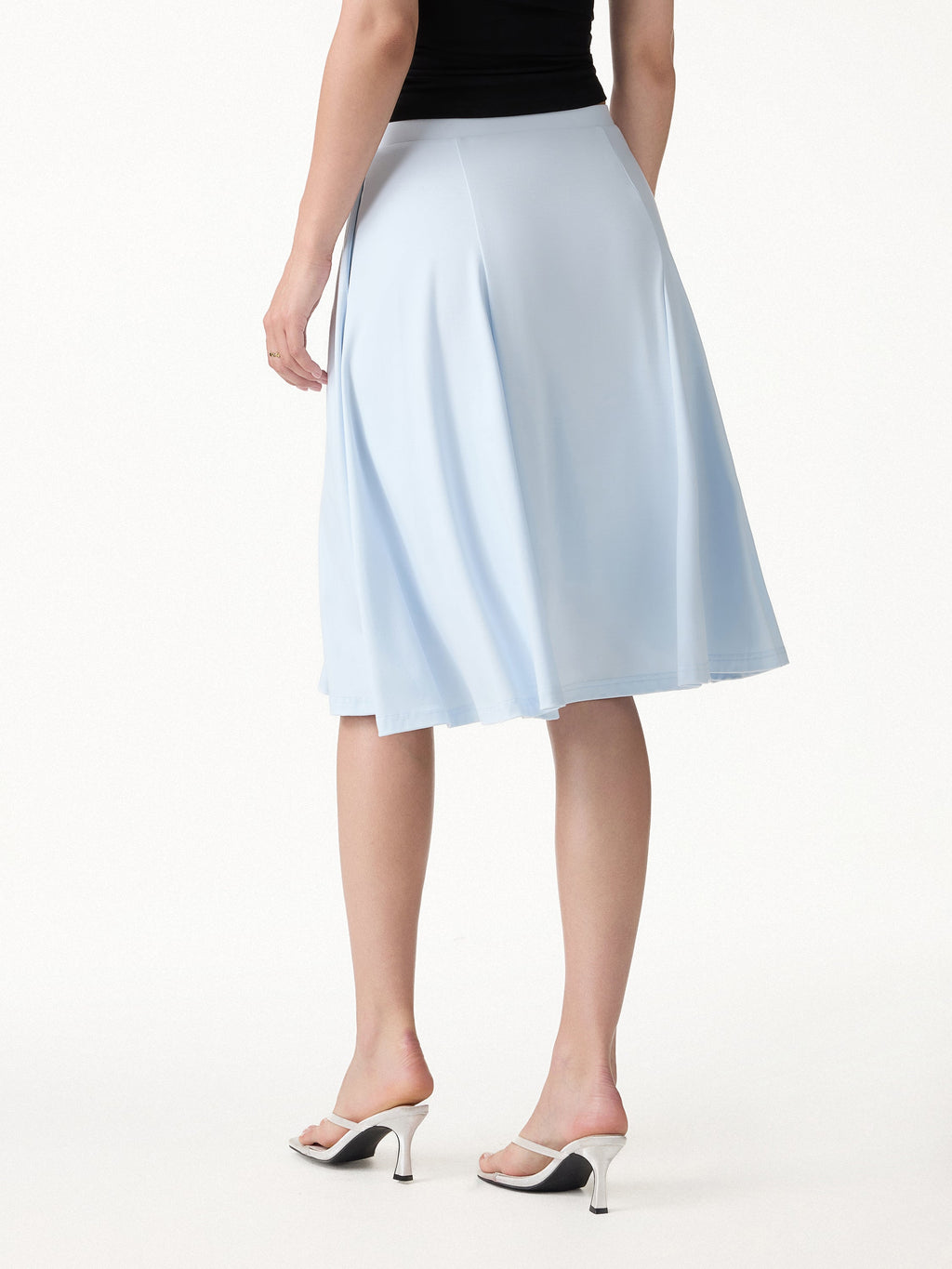 CoolTouch Midi Circle Flare Skirt with Pockets
