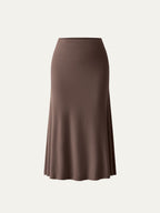 Breezy Pull-on Mermaid Midi Skirt