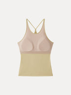 Two-Piece Set Cami with Surplice Ruched Top