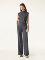 Travel-Friendly Easy-to-Take-Off Jumpsuit