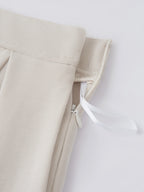 Lyocell Blend Volume Skirt with Pockets