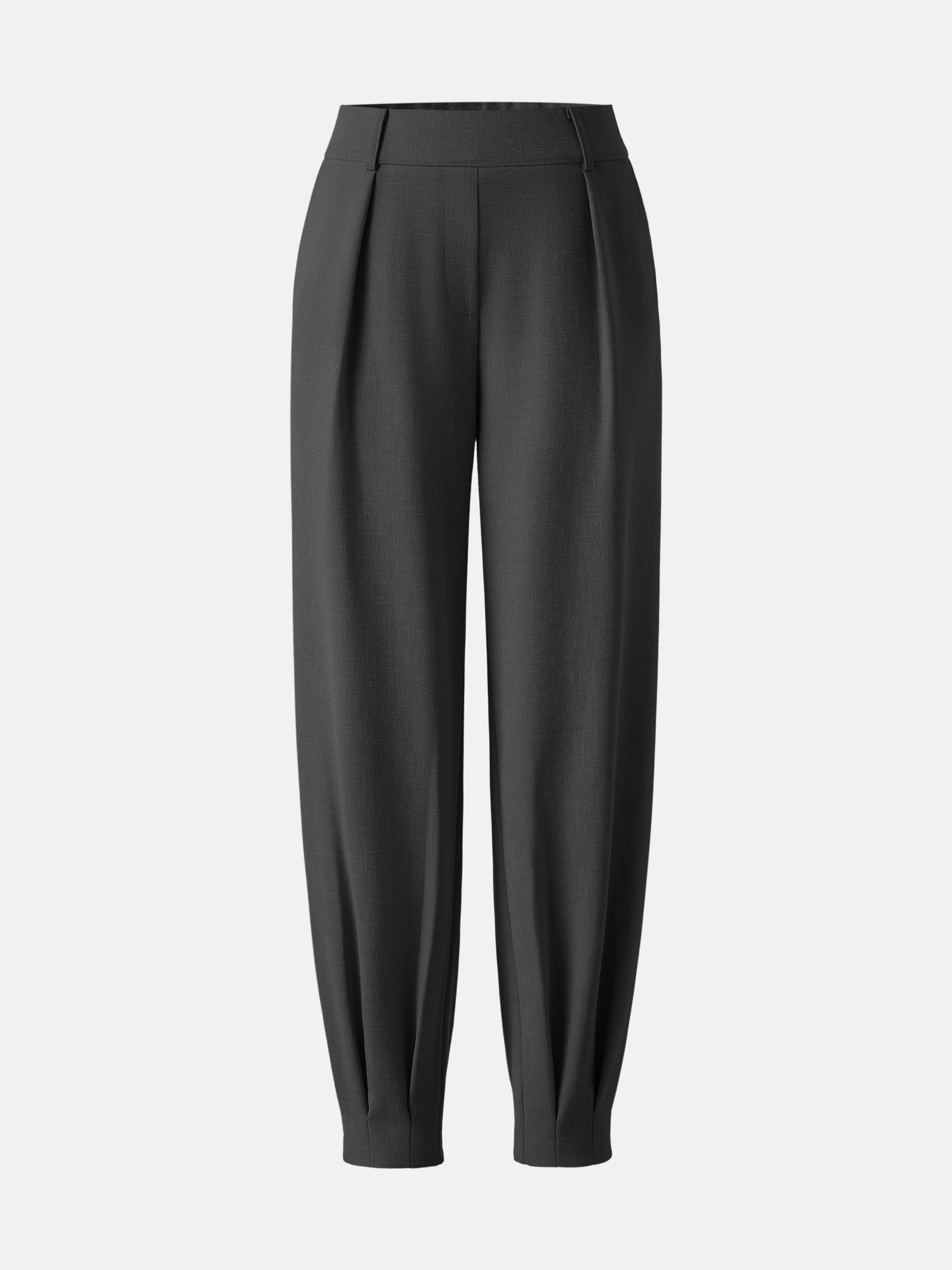 Stretch Linen-Like Wrinkle-Resistant Tapered Pant