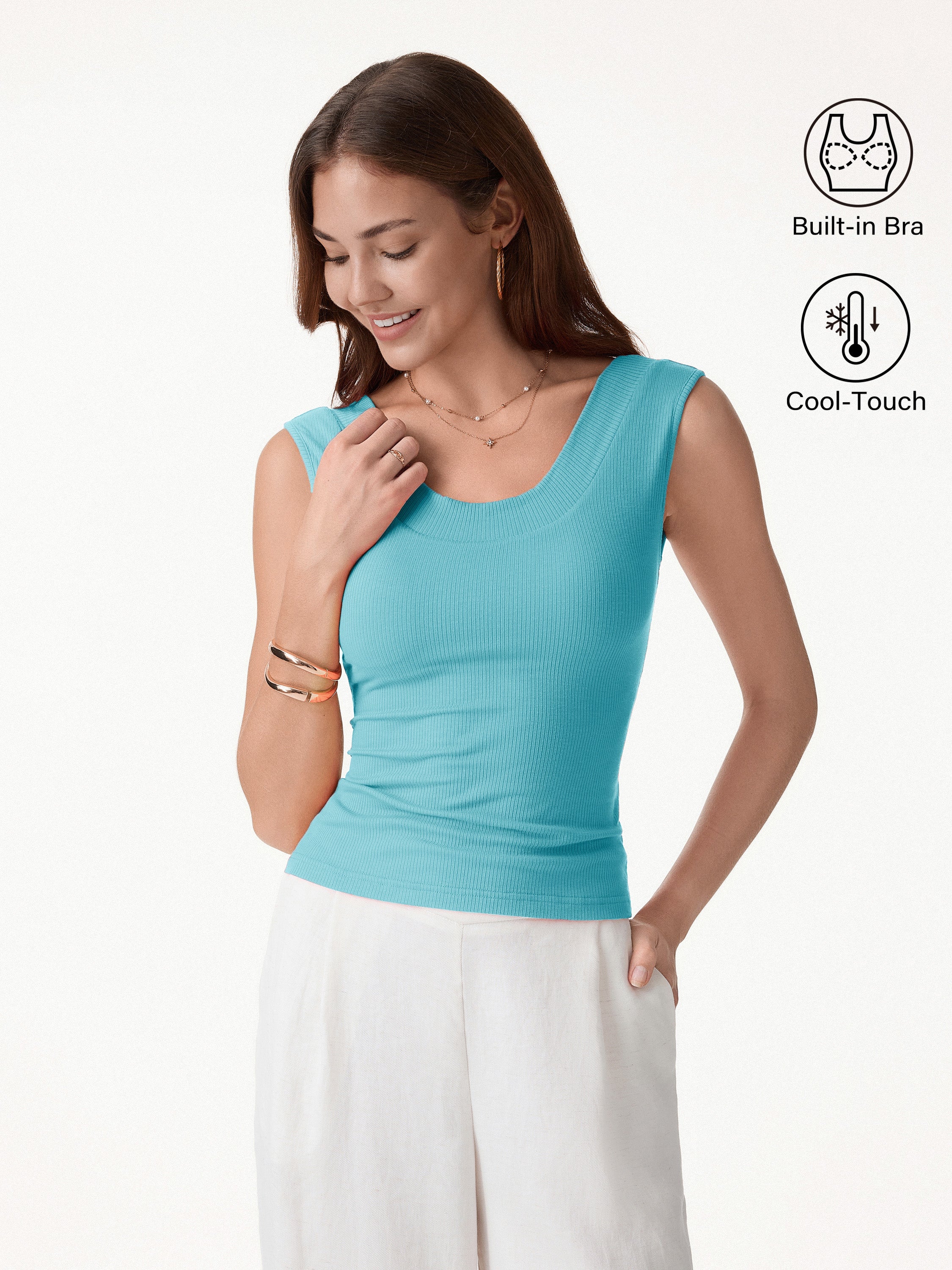 CoolTouch U-Neck Bra Tank