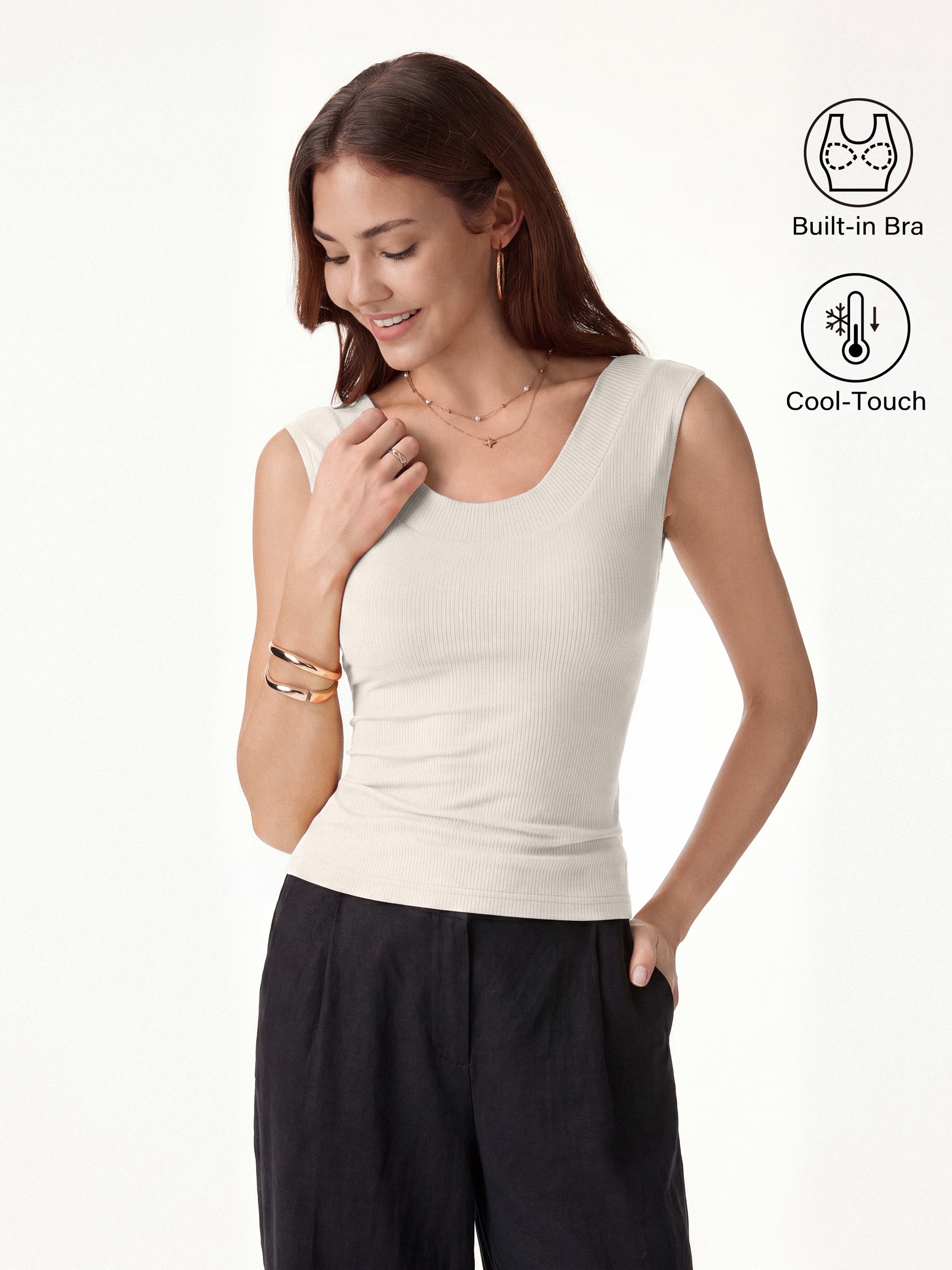 CoolTouch U-Neck Bra Tank