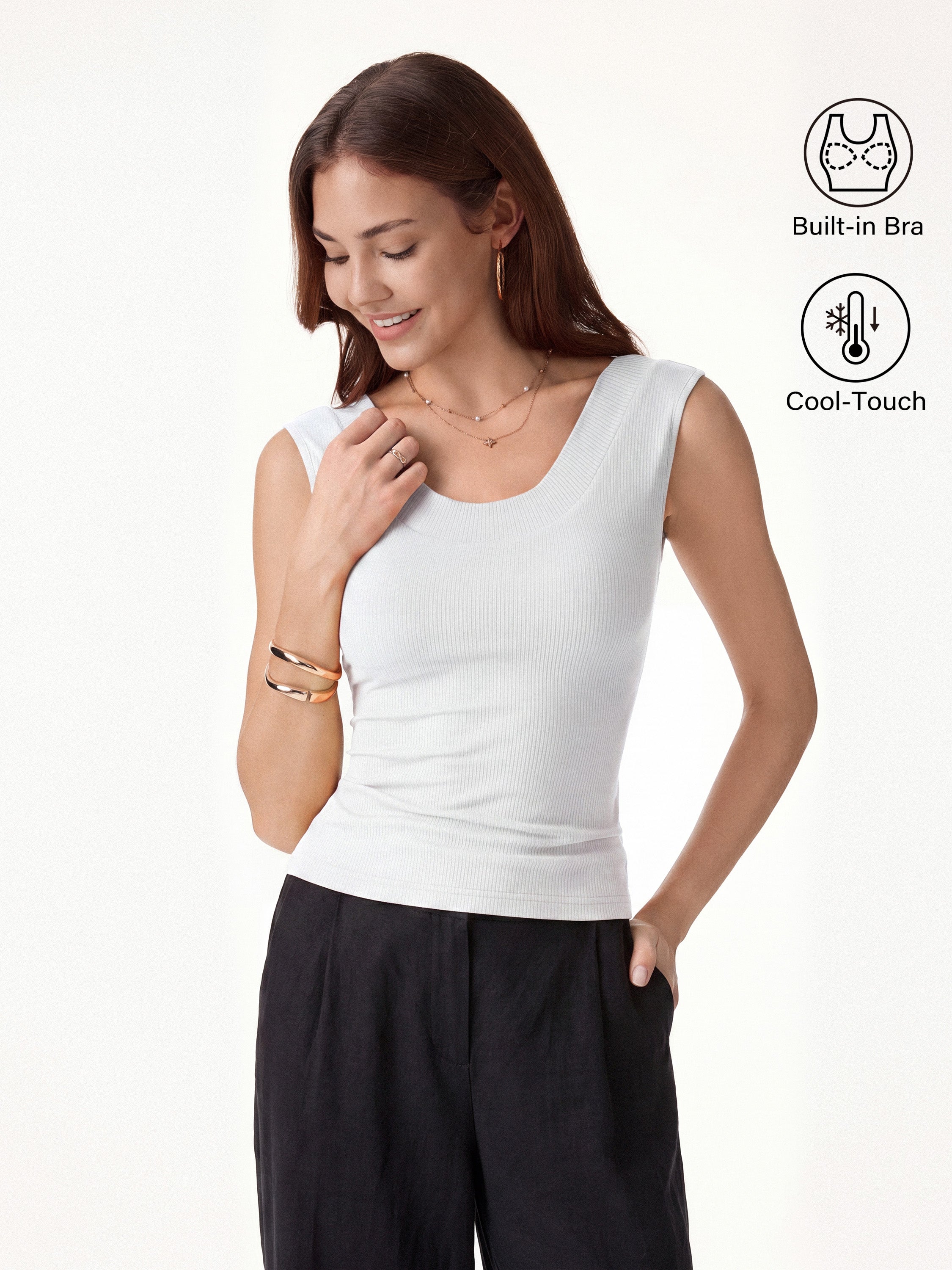 CoolTouch U-Neck Bra Tank