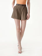 2Pcs Set Spaghetti Bra Tank & A-Line Shorts