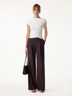 Stretchy Flowy High Rise Wide Leg The Success Pants