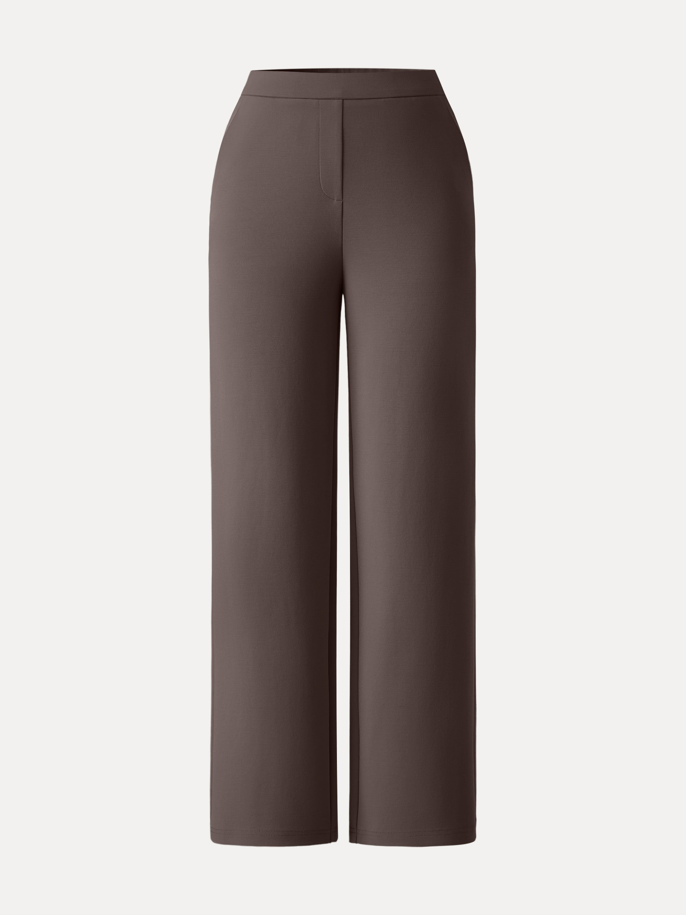 Sandwashed Modal Breathable Straight Leg Pull-on Travel Pant