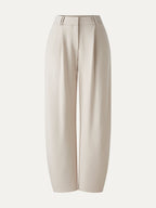 CoolTouch Stretch Ponte High Rise Cropped Barrel Pants