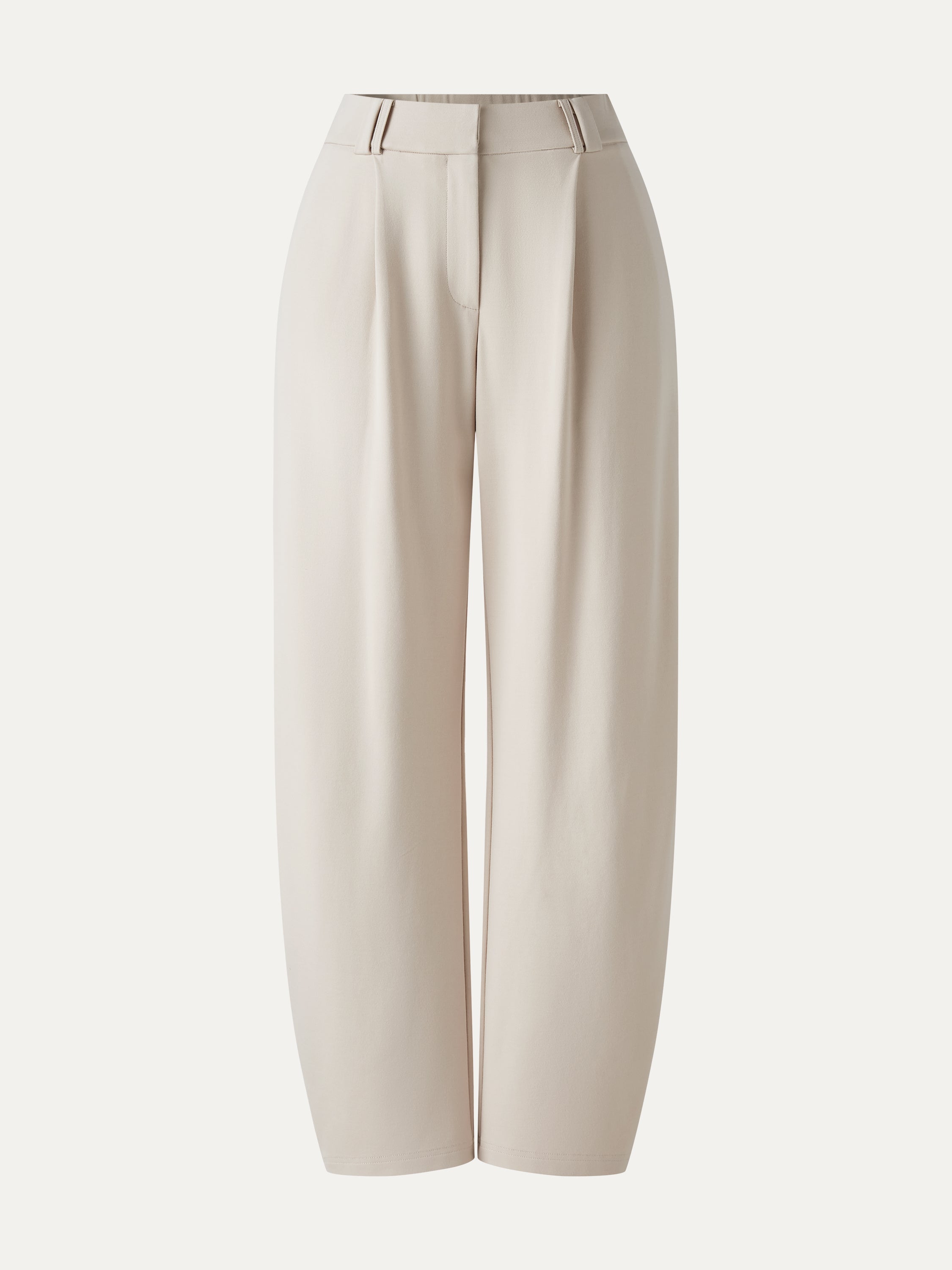 CoolTouch Stretch Ponte High Rise Cropped Barrel Pants