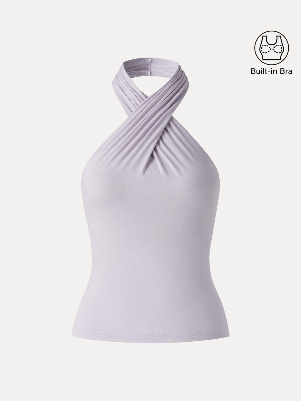 Criss Cross Halter Neck Going-Out Bra Top