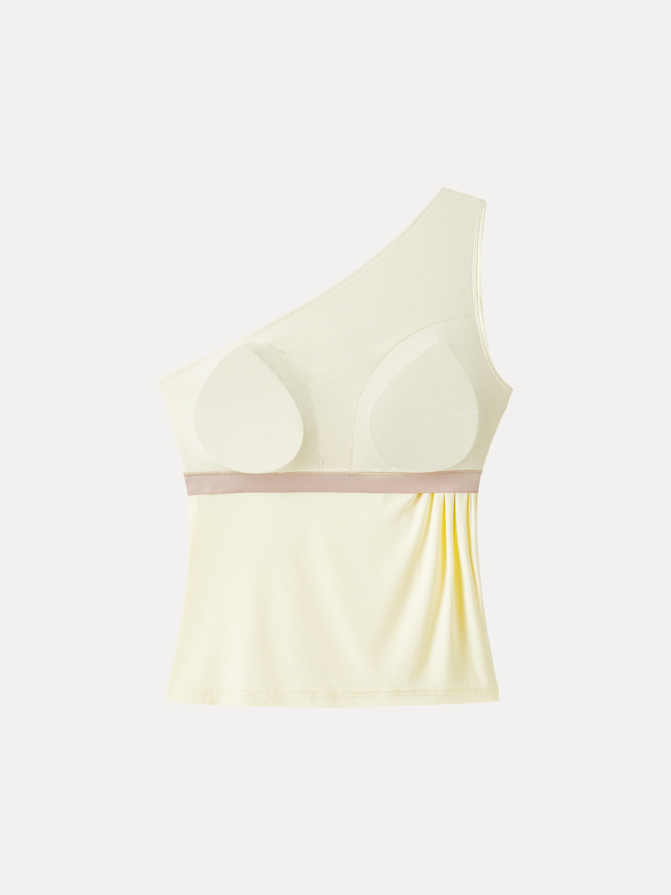 One Shoulder Cropped Bra Top