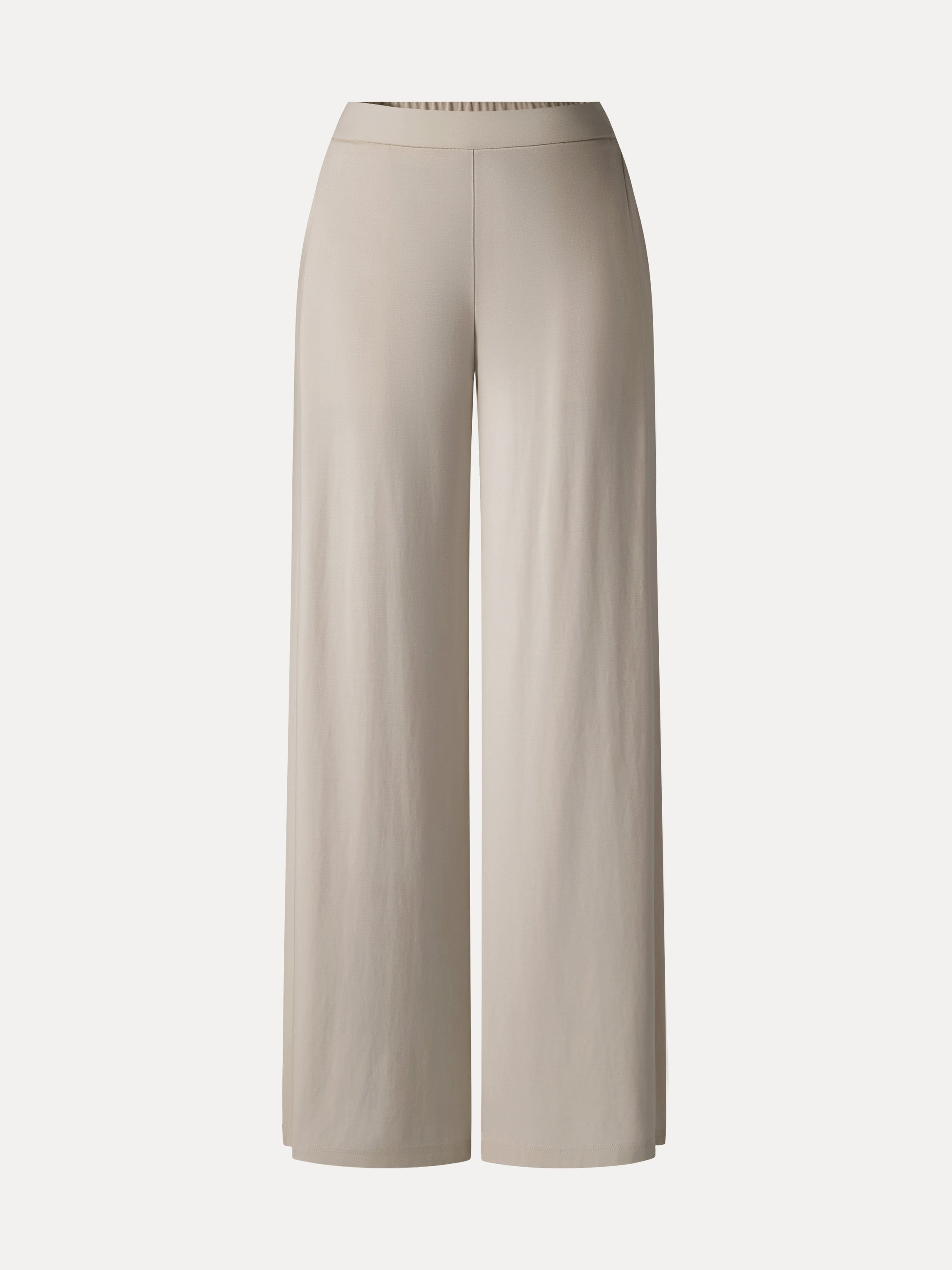 CoolTouch Ponte Mid Rise Wide Leg Pants with Pockets