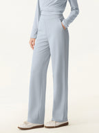 Sandwashed Modal Breathable Straight Leg Pull-on Travel Pant