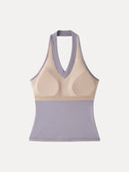 Plantive Halter Neck Open Back Bra Tank