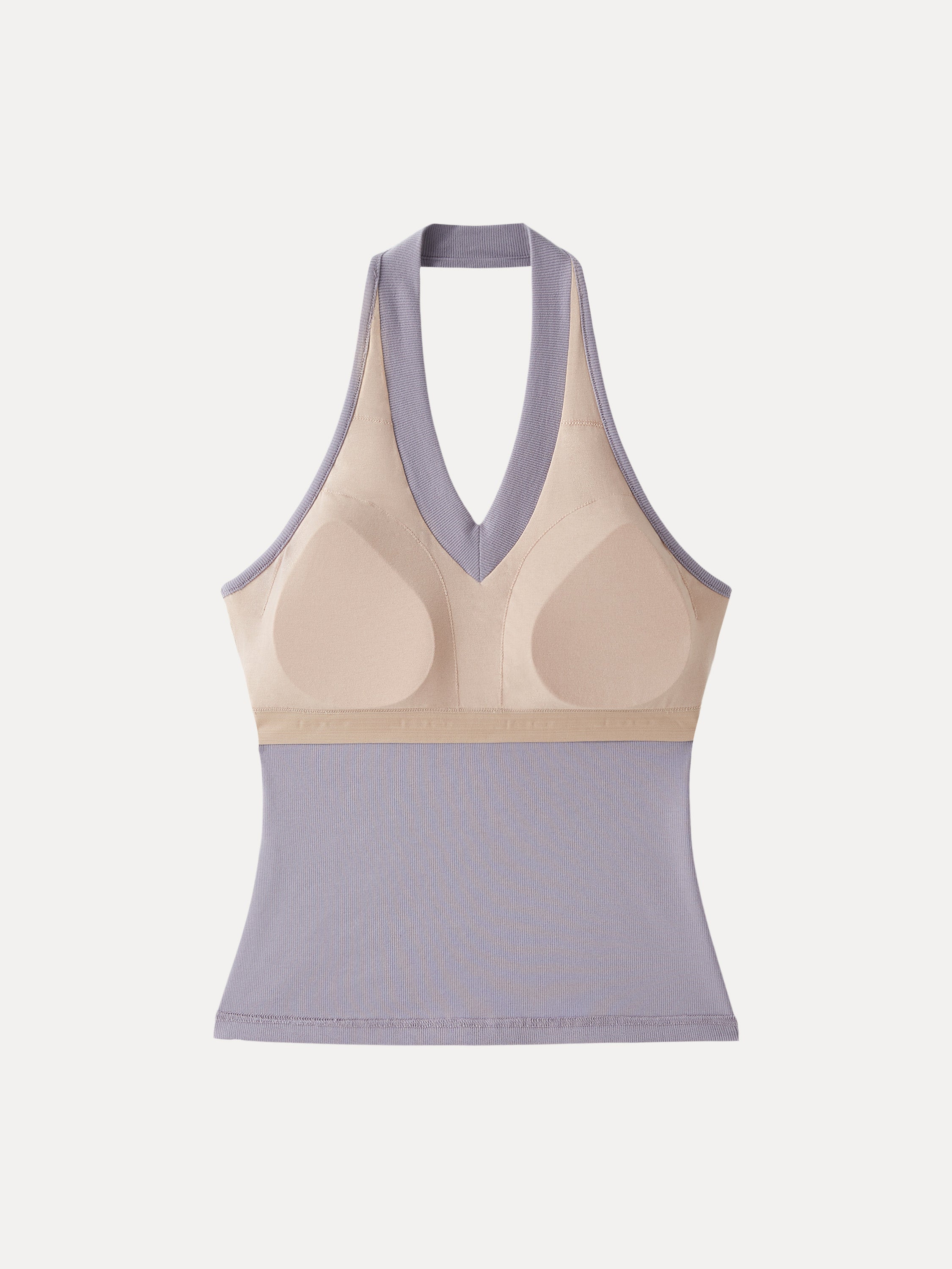 Plantive Halter Neck Open Back Bra Tank