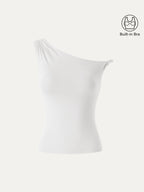 CoolTouch Asymmetrical Shoulder Bra Top